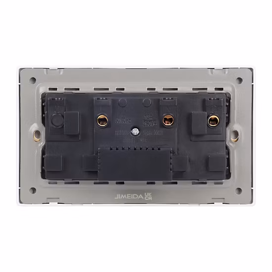 Double port de chargement USB, indicateur en verre, prise murale d'alimentation